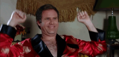 will ferrell partying in a very awkward way