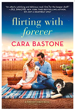Blue cover for Flirting with Forever